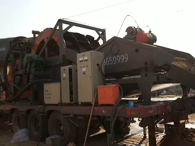 移動式破碎制砂洗沙機(jī)