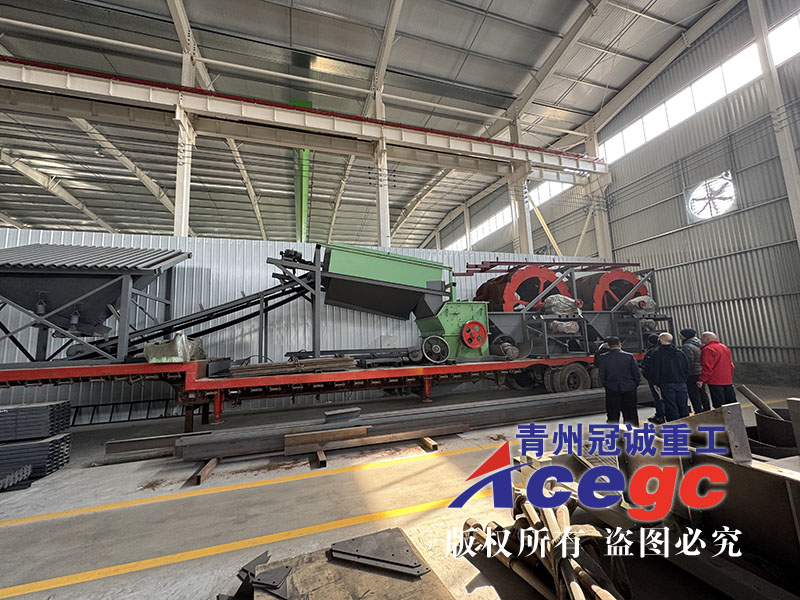 移動式破碎制砂洗砂機(jī)